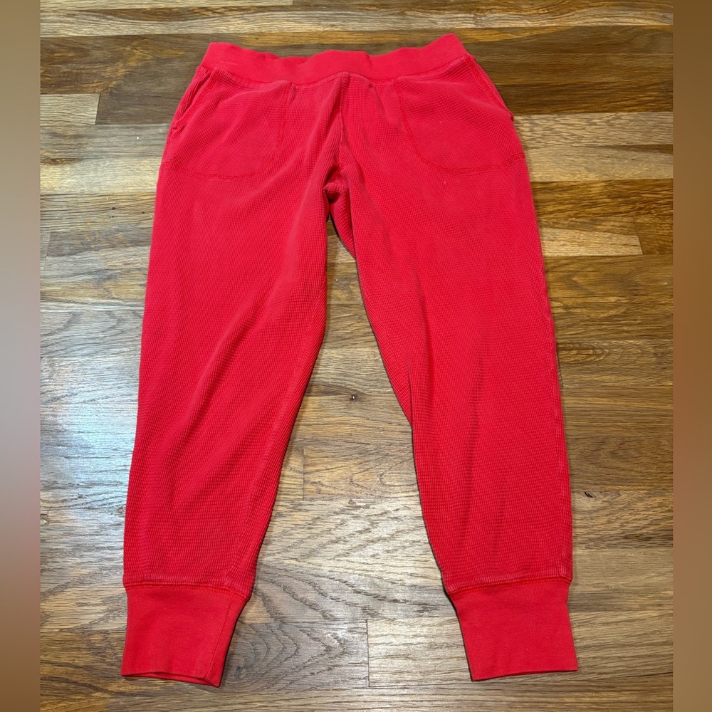 J CREW waffle knit joggers style pants